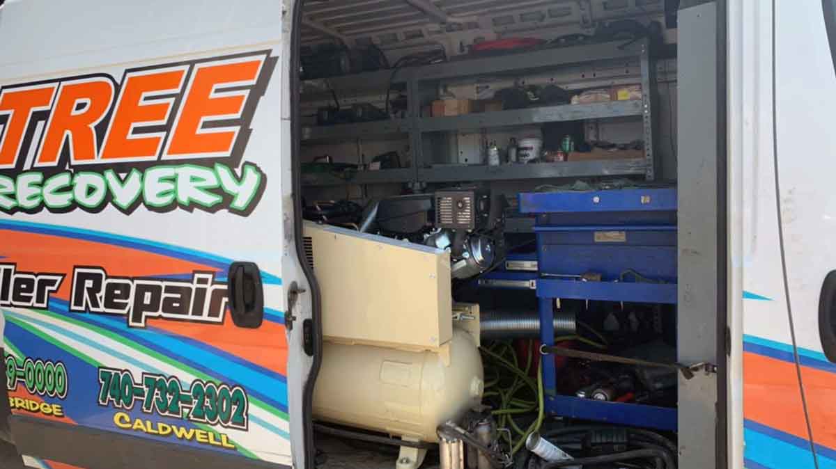 mobile truck repair I 77 Ohio